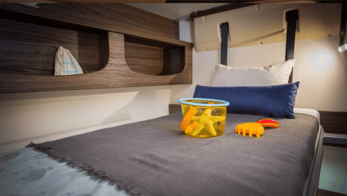 Cama litera autocaravana
