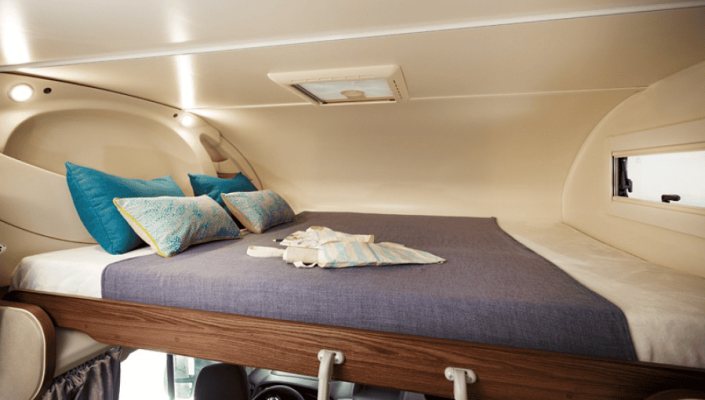 Cama autocaravana