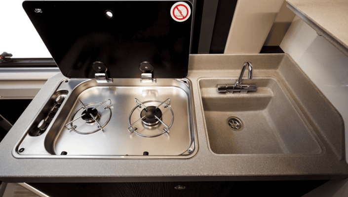Cocina camper