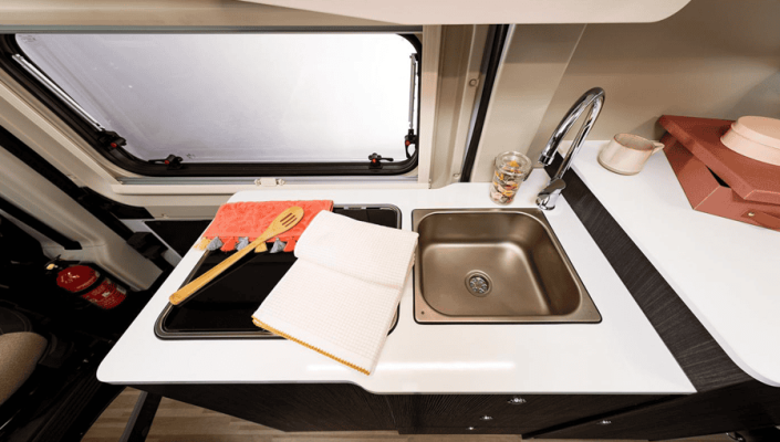 Cocina camper