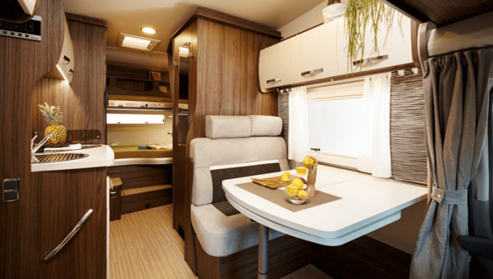 Interior autocaravana