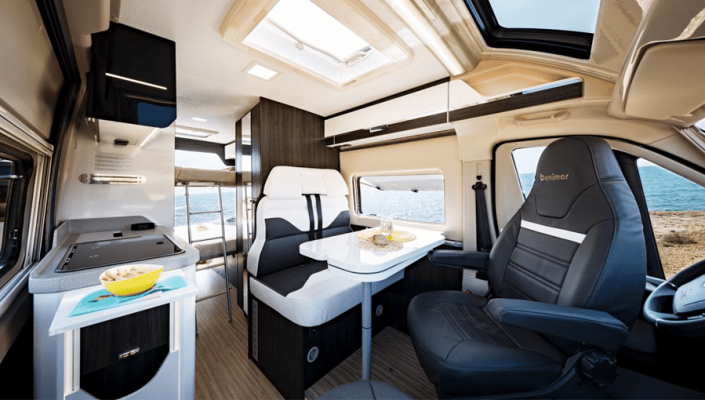 Interior camper