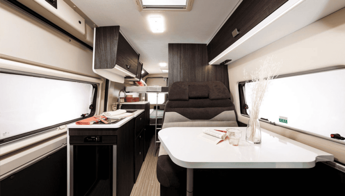 Interior camper