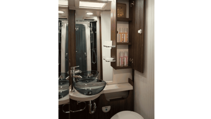 baño y ducha autocaravana